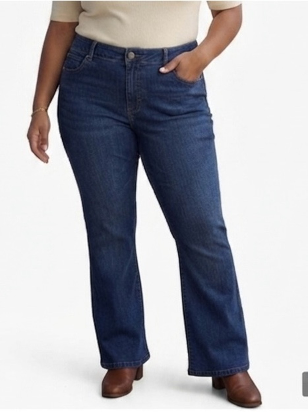 Riders By Jeans No Gap Waist Boot Cut Size 12p